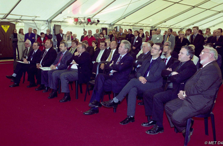 Châtelet. Charleroi Dry Port. Inauguration de la plateforme multimodale Charleroi-Châtelet.