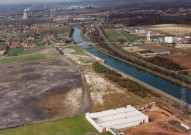 Saint-Ghislain. Baudour. Quai public et zoning industriel de Ghlin et Baudour.