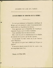 Bulletin de L'Ami de l'Ordre au sujet de l'avant-projet ministériel relatif aux réquisitions de chevaux.