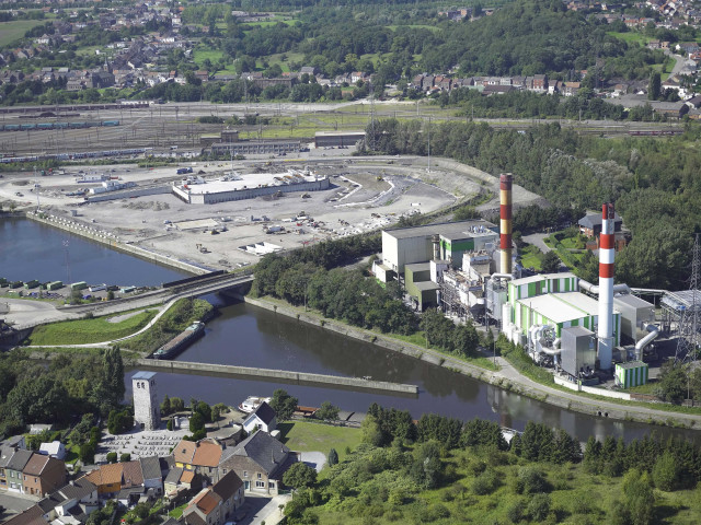 Châtelet. Châtelineau. Vues aériennes.