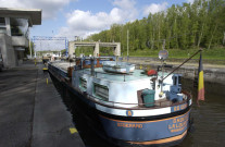 Sambreville. Auvelais. Barrage-écluse No 14.