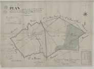 Plan superficiel des concessions de la Princesse et du Levant de Péronnes,...