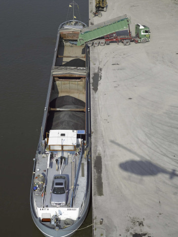 Antoing. Escaut. Vues aériennes.