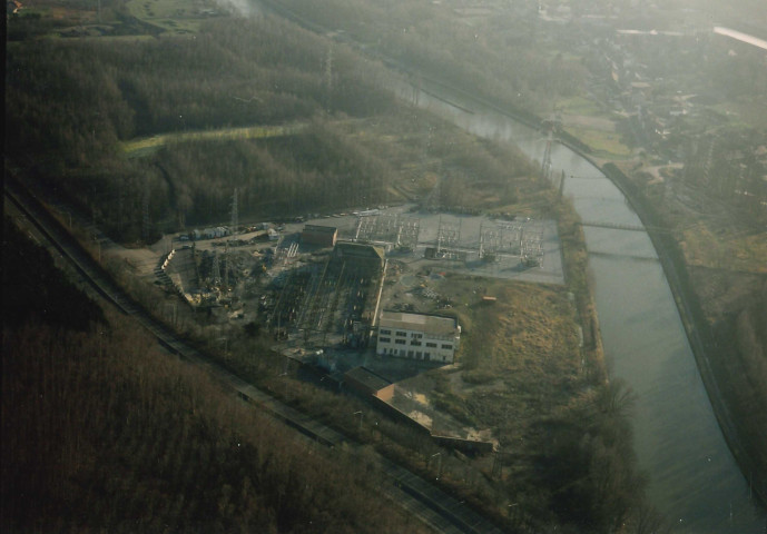 Sambreville. Auvelais. Vues aériennes.