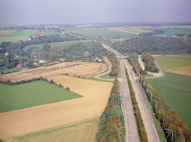 RN5 et pont Saint-Lambert.