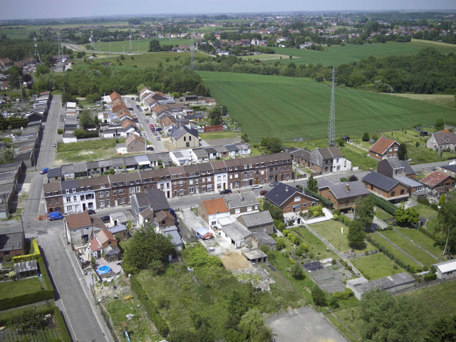 Charleroi. Goutroux. Sonomètre F112. Rue des Liserons.