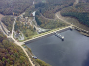 Couvin (Pétigny). Barrage du Ry de Rome.