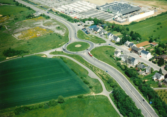 Messancy. Vues aériennes.