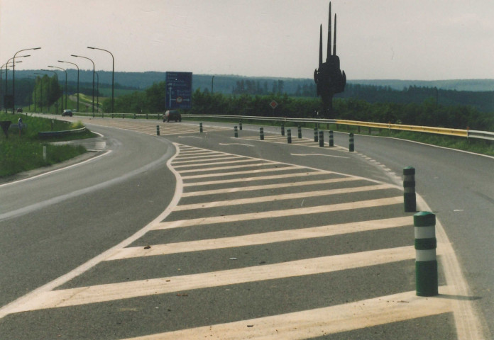 Bouillon. Aménagement de la rue du Collège et sur la RN89.