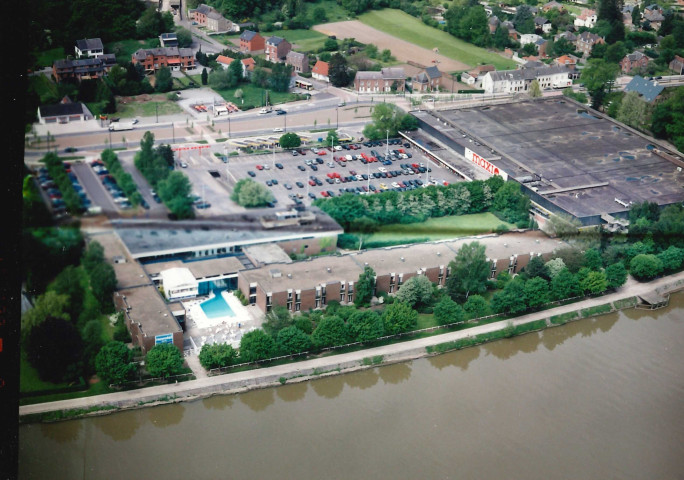 Profondeville. Lustin et Taifer. Vues aériennes.