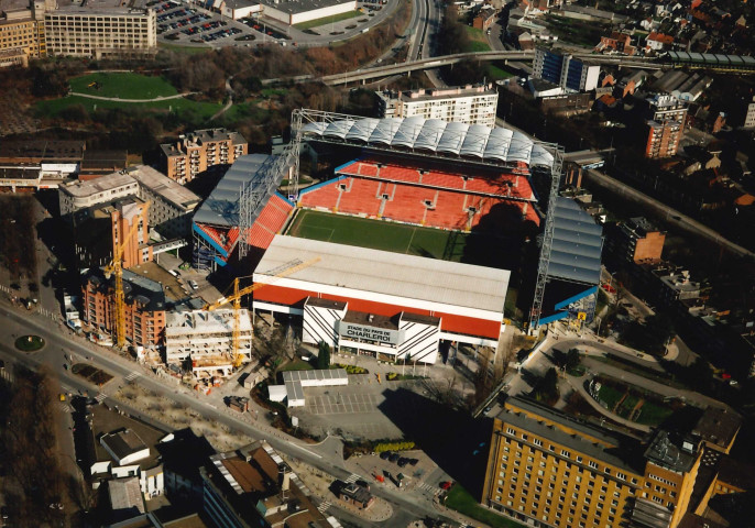 Charleroi. Vues aériennes.