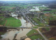 Inondations de décembre 2002 et janvier 2003. L'Ourthe.