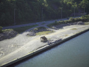 Andenne. Sclayn. Port autonome de Namur. Vues aériennes.