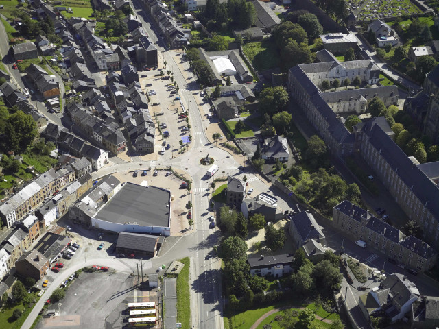 Saint-Hubert. Vues aériennes.