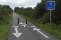 Rochefort. Ancienne ligne SNCB 150.