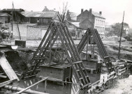 Construction du pont des Ardennes