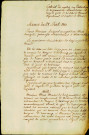 Extrait des registres aux délibérations de la Commission administrative des hospices de la ville de Namur. Séance du 28 août 1810. Nomme Mr Maus ordonnateur de l'hospice d'Harscamp et Monsieur Fallon fils ordonnateur des hospices Saint-Gilles et des Malades.