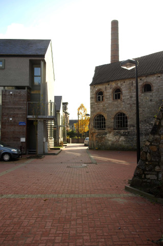 Dinant. Bouvignes-sur-Meuse. Habitations sociales.