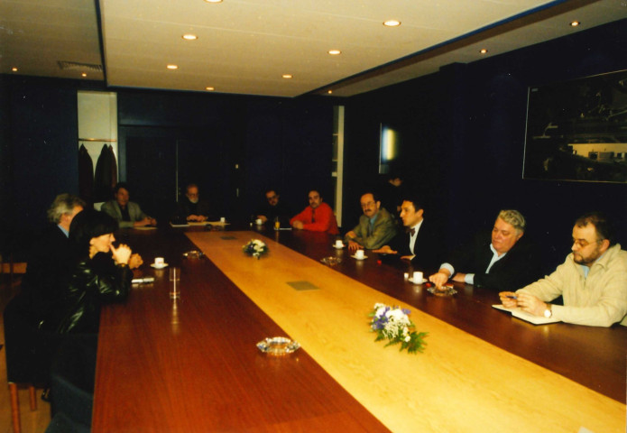 Grâce-Hollogne. Bierset. Liège-Airport. Visite de M. la Ministre Onkelinx.