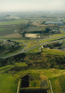 Le Roeulx. Strépy-Thieu. Evolution des chantiers de l'ascenseur et du pont-canal.