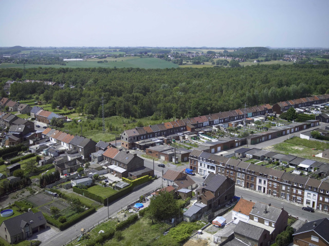 Charleroi. Goutroux. Sonomètre F112. Rue des Liserons.