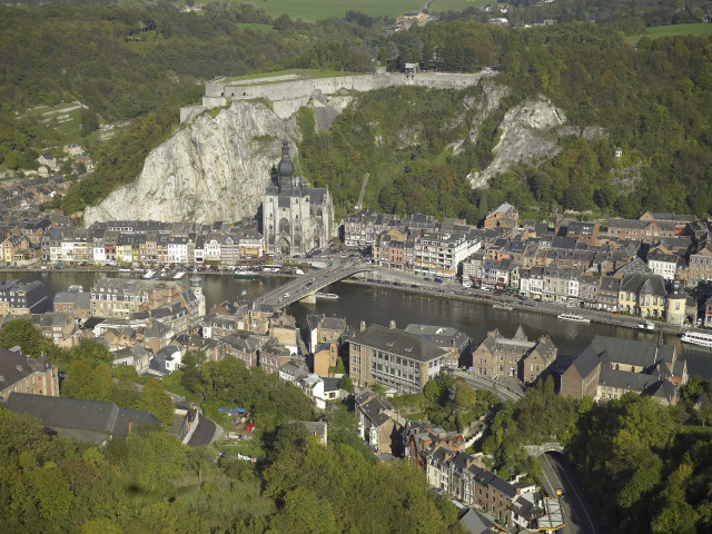 Dinant. Vues aériennes.
