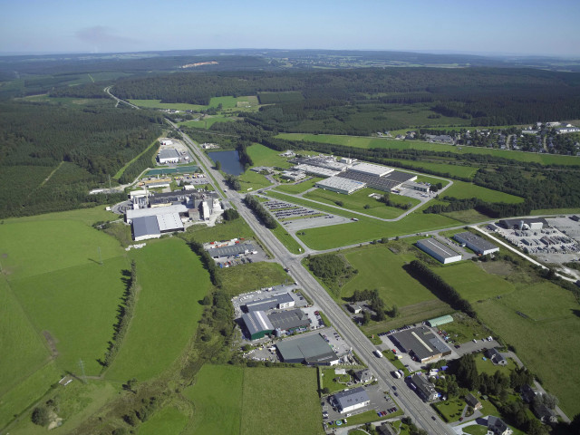 Libramont. Recogne. Vues aériennes.