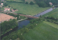 Lobbes. Sambre. Pont-rail 7.