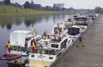 Le Roeulx. Thieu. Canal du Centre. Office de Promotion des Voies Navigables (OPVN).