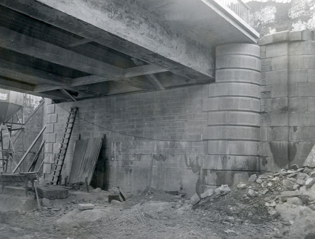 Construction du nouveau pont