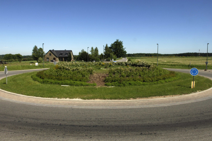 Bertrix. N89. Giratoire des Corettes.