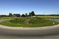 Bertrix. N89. Giratoire des Corettes.