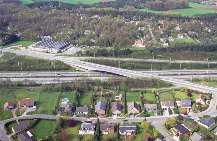 Louvain-la-Neuve. Vues aériennes.