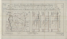 Société Anonyme des Charbonnages d'Ormont, à Châtelet. Plan, dressé en quatre expéditions, annexé à notre demande, en date de ce jour, tendante à obtenir l'autorisation de pouvoir exploiter les couches de houille, par le siège Carnelle (N° 4) jusqu'au niveau de 70 mètres, comptés à partir de la margelle du Puits N° 1 de ce siège.-