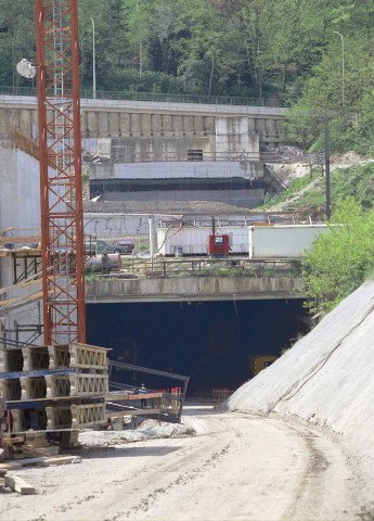 Liège. Avancement des travaux sur le site des tunnels de jonction E25/E40.