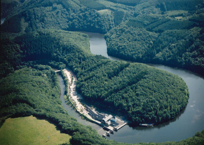 Houffalize. Nadrin. Barrage de Nisramont. Vues aériennes.