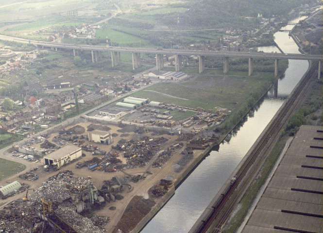 Châtelet. Zone portuaire du Boubier.