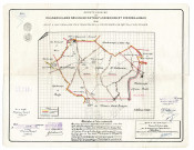 Société anonyme des Charbonnages réunis de Roton-Farciennes et Oignies-Aiseau. Plan joint à la demande d'extension de la concession de Roton-Farciennes.