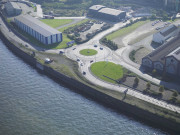 Seraing. Ougrée. Vues aériennes.