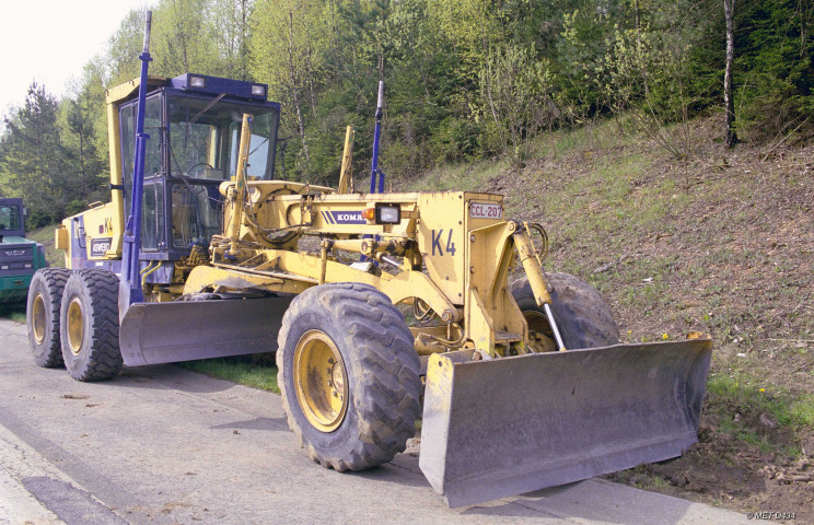 Tellin. Travaux de réhabilitation des autoroutes E25 et E411.