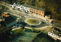 Anhée. RN92. Giratoire.