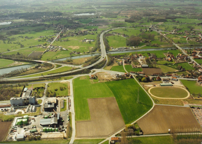 Saint-Ghislain. Zoning industriel de Tertre, Hautrage et Villerot.