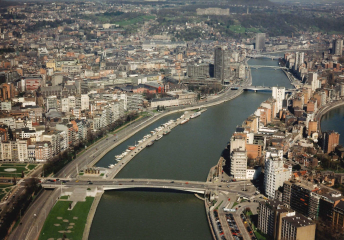 Liège. Fétinne. Confluent Ourthe-Meuse à Fétinne.