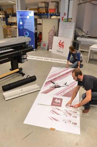 Namur. Cap Nord. Direction de l'édition. Atelier grand format.