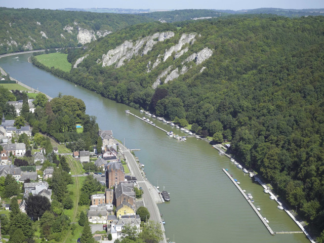 Hastière. Waulsort. Vues aériennes.