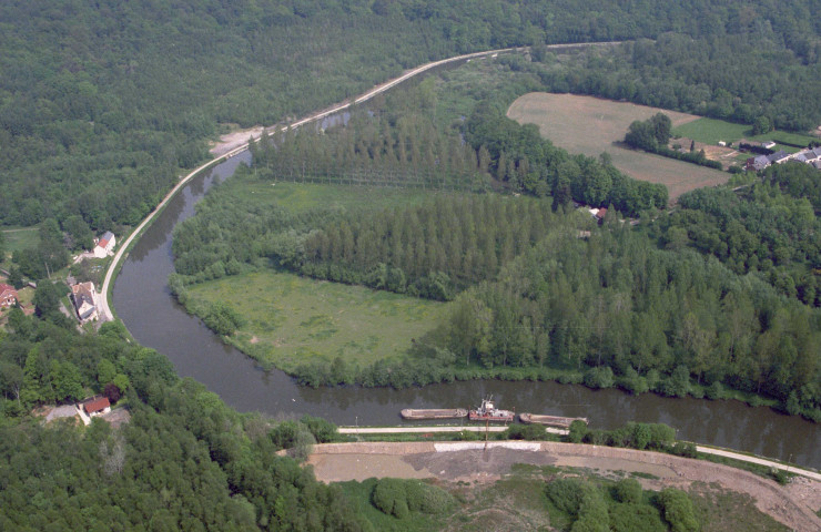 Courbe de Hourpes et terrain de dépôt.