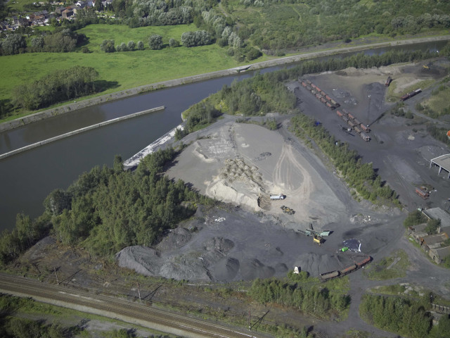 Sambreville. Auvelais. Vues aériennes.