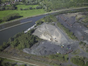 Sambreville. Auvelais. Vues aériennes.