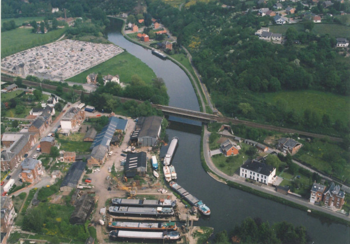 Sambre, pont-rails 8.