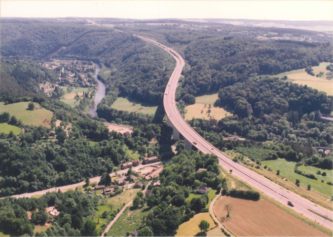 Remouchamps, Viaduc de l'E25.